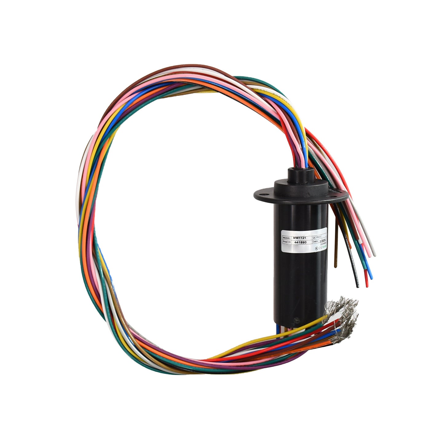 High Current Conductive Slip Ring Electric Rotary Joint 2-12 Wires 2A-60A