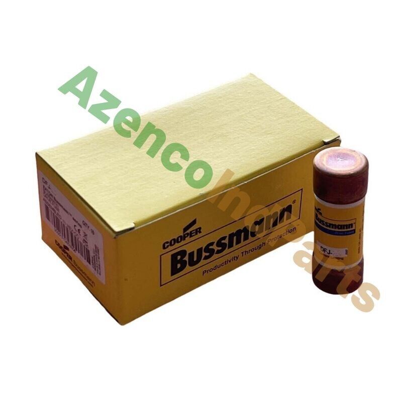 10PCS 10 Pieces Bussmann DFJ-6 Fuse Box 6A 600Vac Class J - BUSSMANN