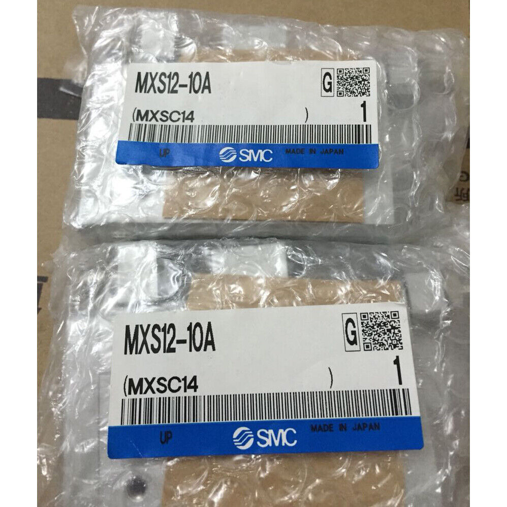 SMC pneumatic slide cylinder MXS12-10A year - SMC