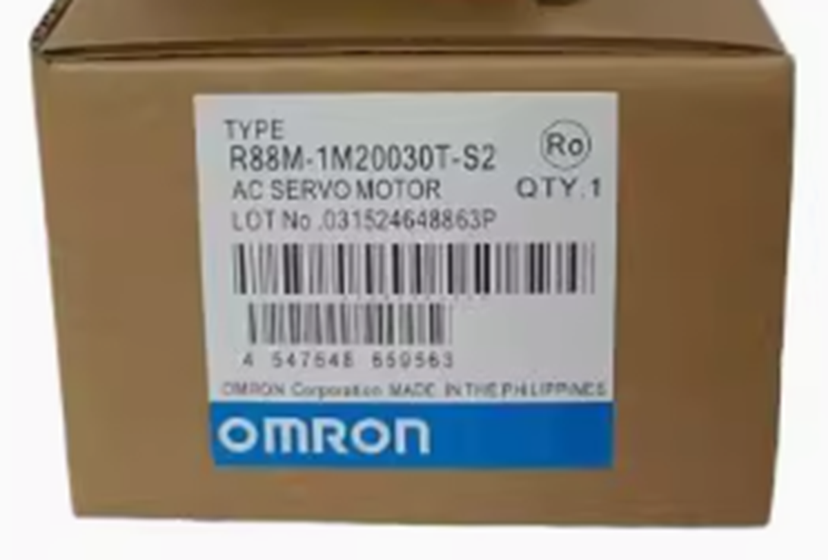 OMRON R88M-1M20030T-S2 SERVO Motor | High-Speed Precision Control | 200 Steps/Minute | 30 Axis | 16 Bit Resolution | 24VDC | USB Interface | Motor Control | Industrial Automation - OMRON