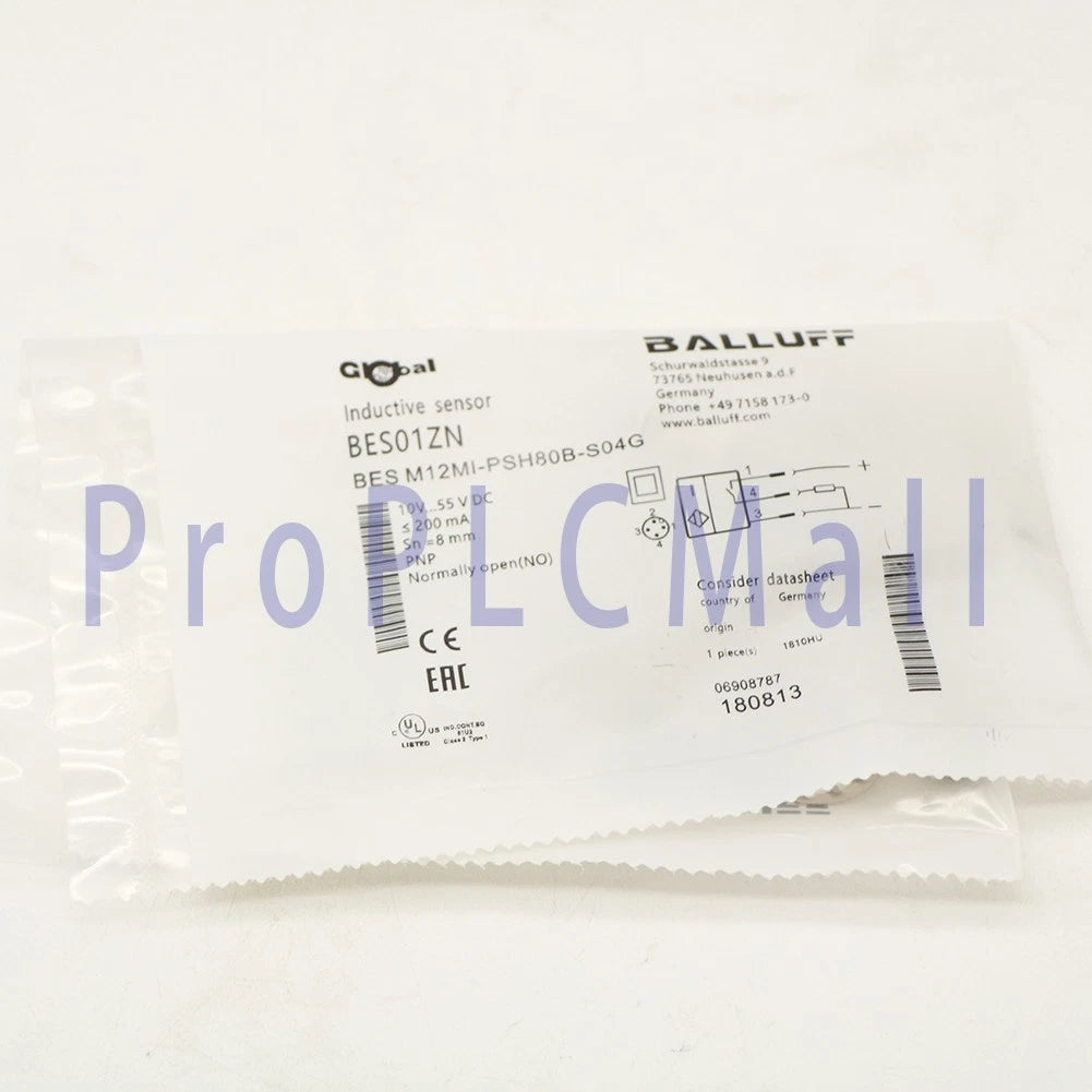 1PCS BES01ZN BALLUFF BES M12MI-PSH80B-S04G PNP Inductive Sensor