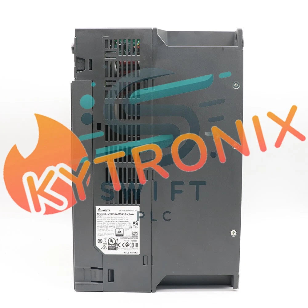 1PCS VFD38AMS43ANSAA Delta VFD inverter 18.5kw 25HP 3phase 380V-480VAC