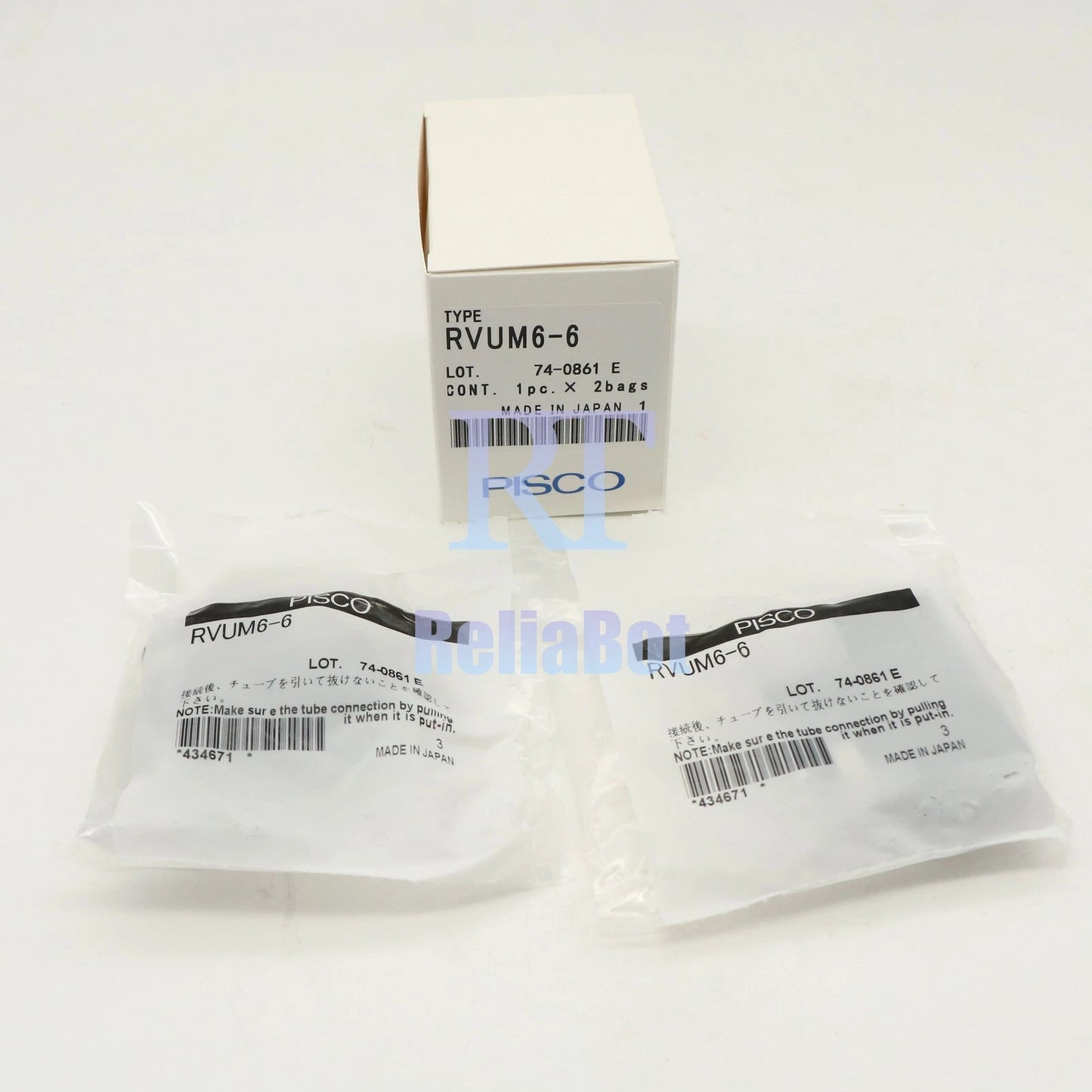 PISCO RVUM6-6 2PCS/Box