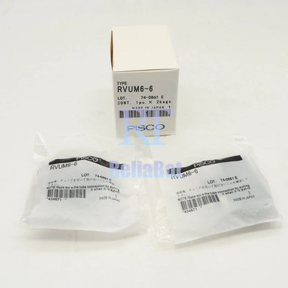 PISCO RVUM6-6 2PCS/Box