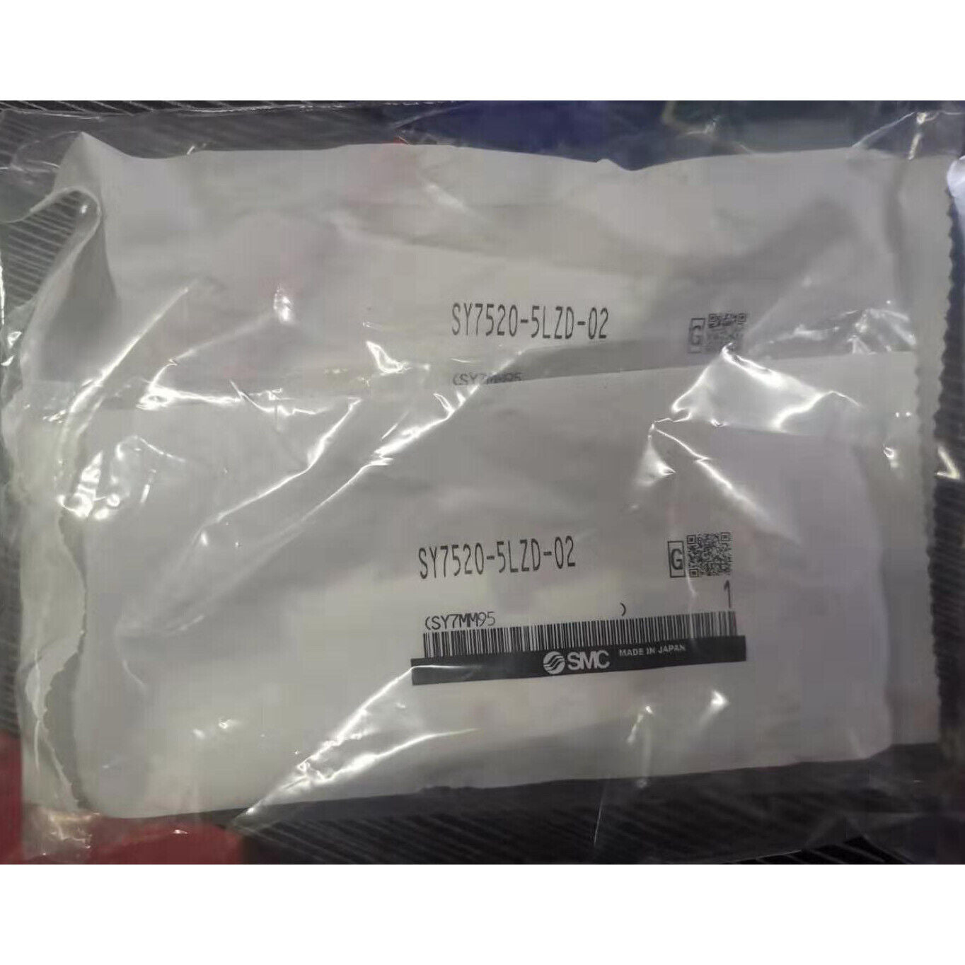 1PCS SMC Solenoid Valve SY7520-5LZD-02 - SMC