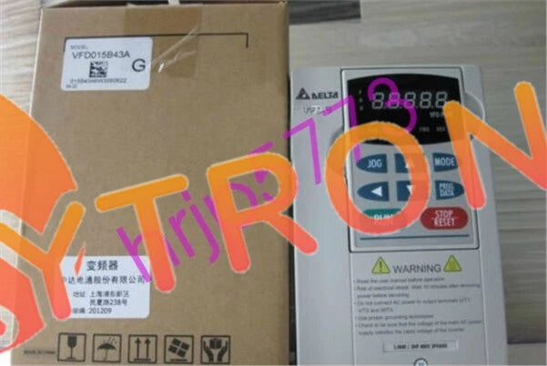 1Pcs Delta Inverter VFD015B43A 1.5KW 380V uz