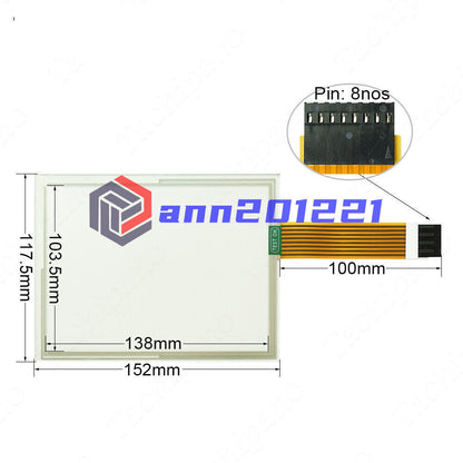 Plastic Case for AB 2711P-T7C6A2 Touch Screen Film - AB