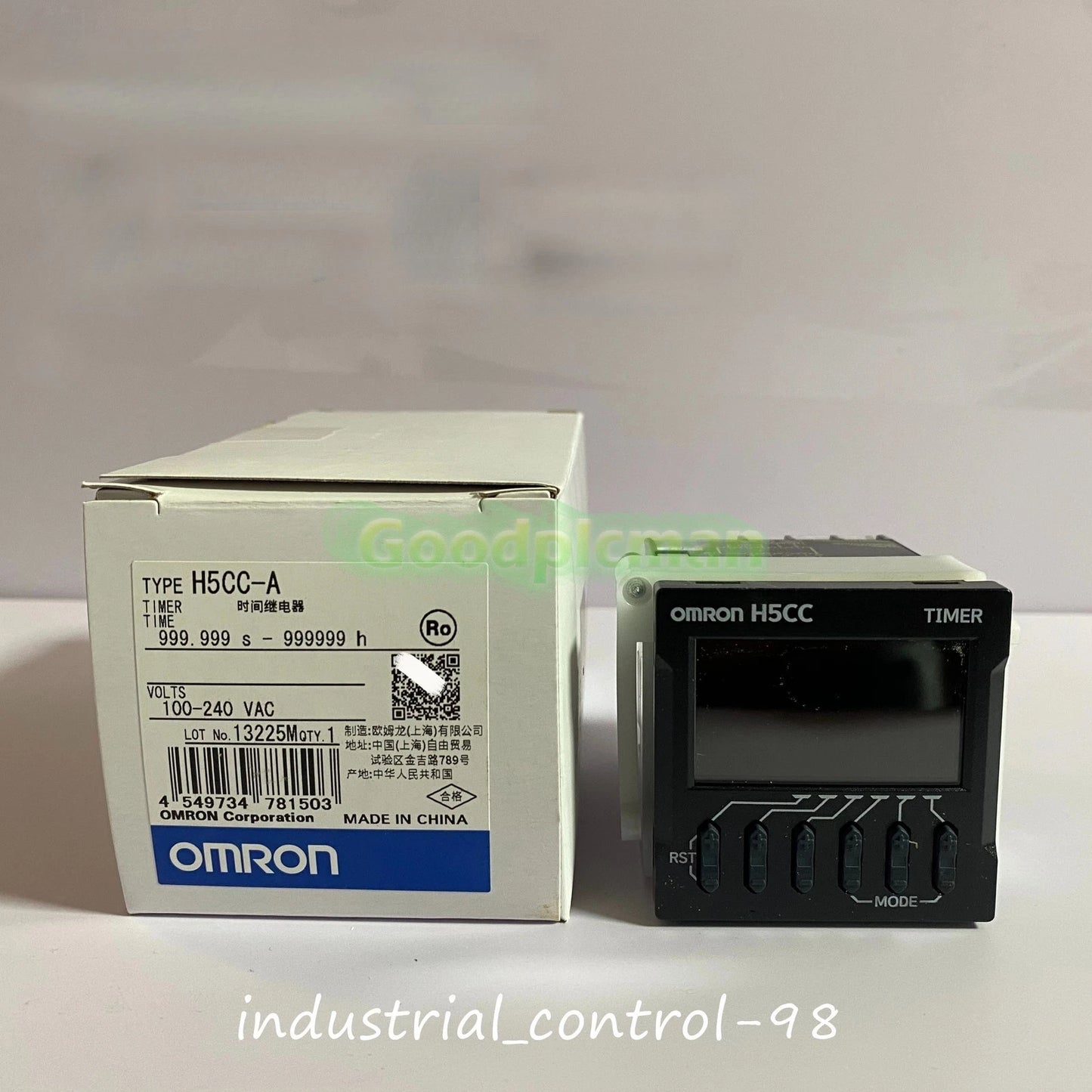 1PCS Omron H5CC-A 100-240 VAC Digital Timer In Box ping