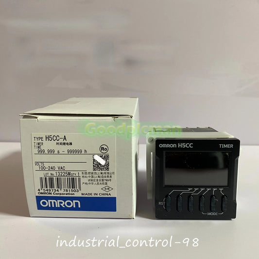1PCS Omron H5CC-A 100-240 VAC Digital Timer In Box ping