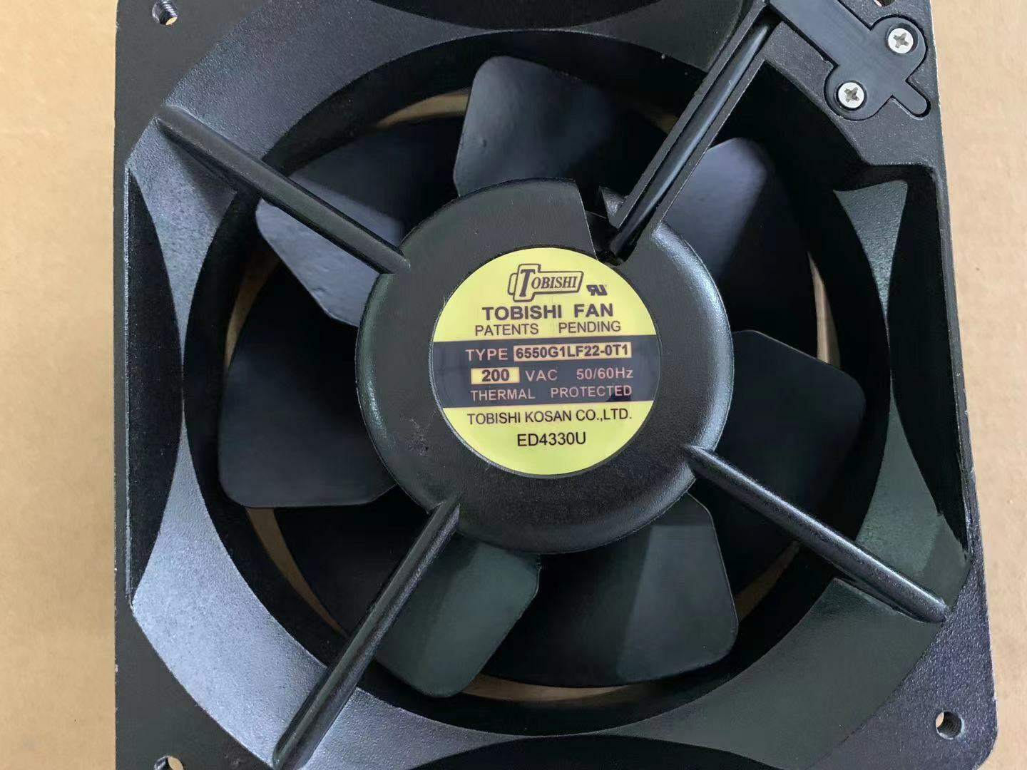 new 1PC TOBISHI TYPE 6550G1LF22-0T1 200V all metal high temperature resistant fan