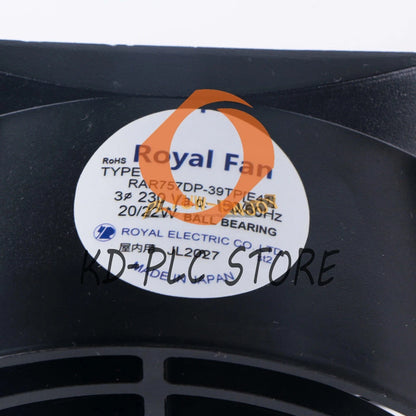 1PCS ROYAL FAN RAR757DP-39TP (E41) three-phase 5-wire 230V spindle fan