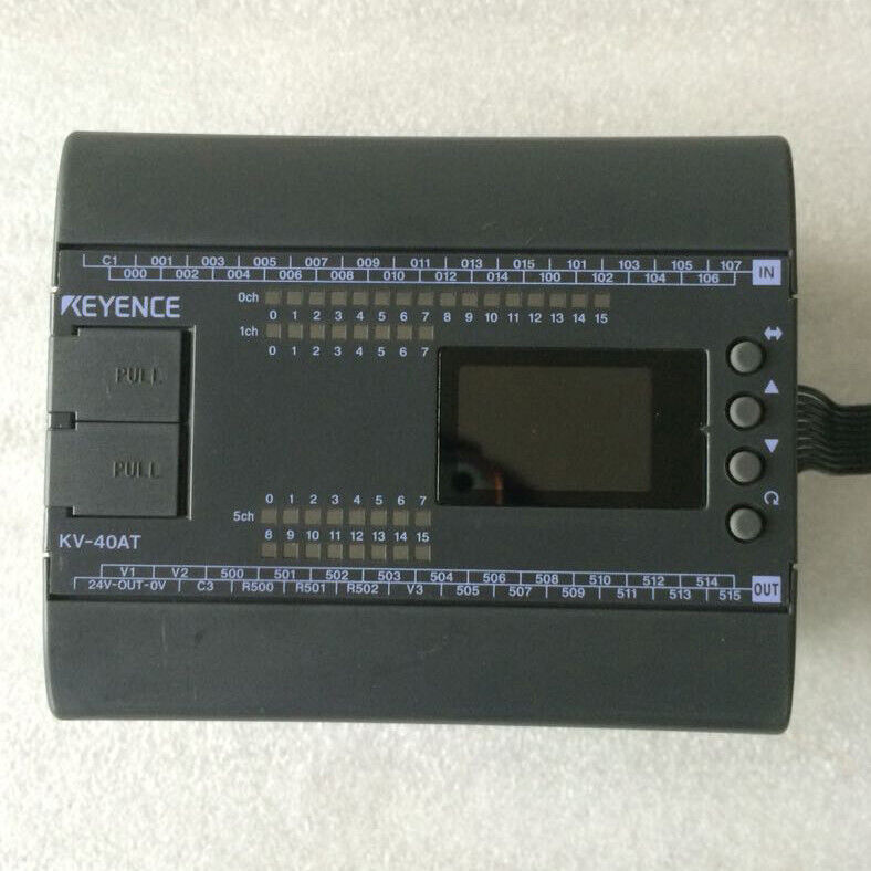 used ONE KEYENCE PLC programmable controller kv-40at | industrial automation | high precision control | kv-40at programmable controller - ONE KEYENCE PLC