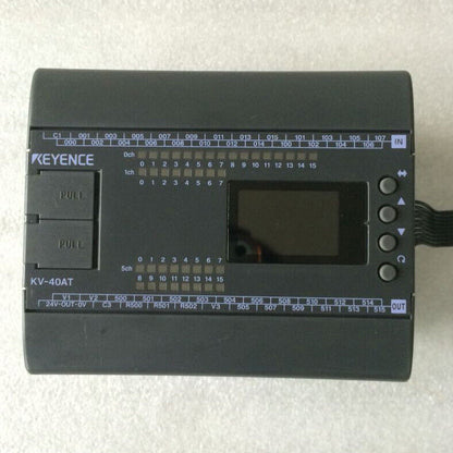 used ONE KEYENCE PLC programmable controller kv-40at | industrial automation | high precision control | kv-40at programmable controller - ONE KEYENCE PLC