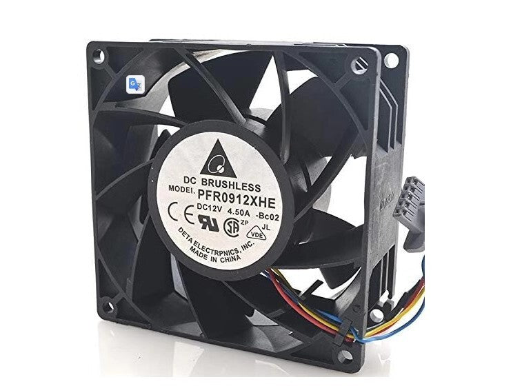 Delta PFR0912XHE DC12V 4.5A 9CM Server Cooling Fan