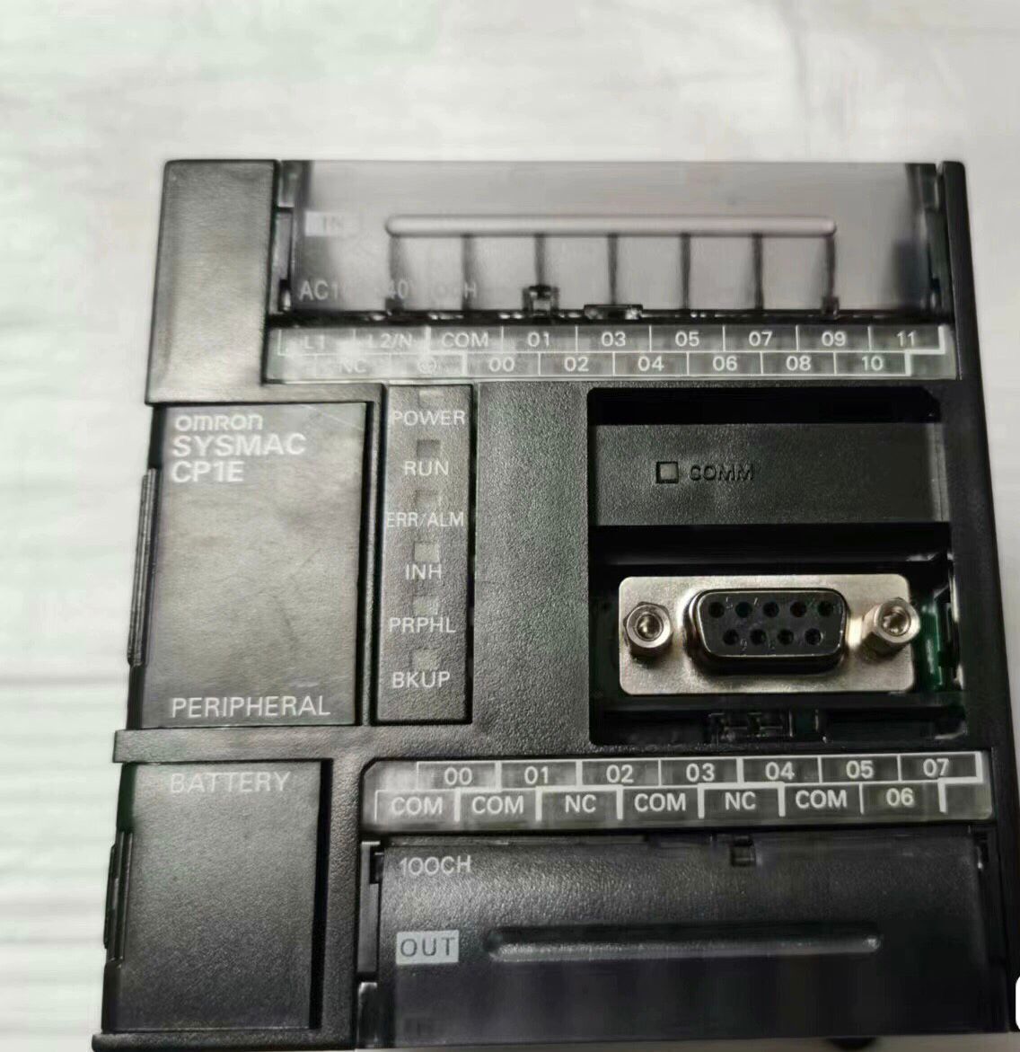 OMRON CP1E-N20DR-A programmable controller module - OMRON