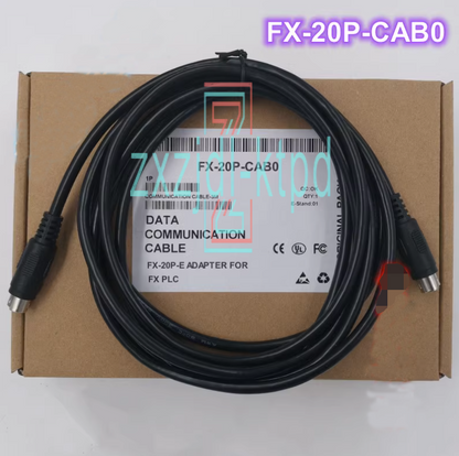 new For Mitsubishi FX-20P-CAB0 PLC Cable FX-20P-E and FX series#/ - MITSUBISHI