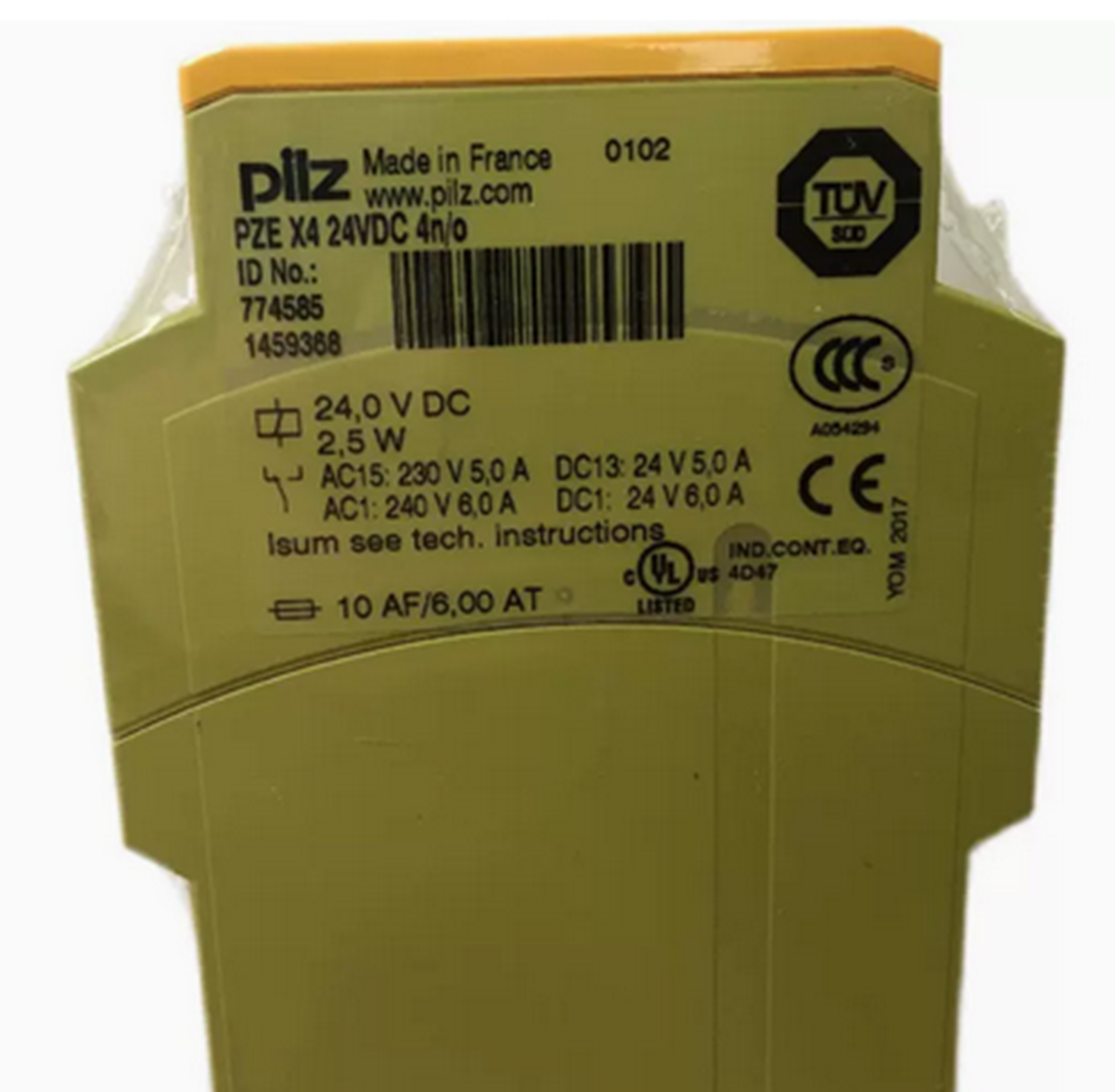 PILZ PZE X4 774585 Safety Relay 24 VDC PILZ