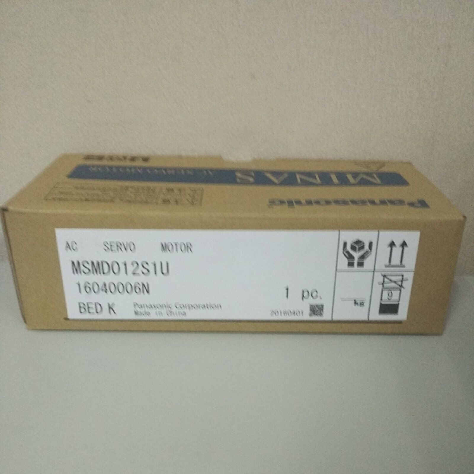 Panasonic AC Servo Motor MSMD012S1U 1-Year Warranty - PANASONIC