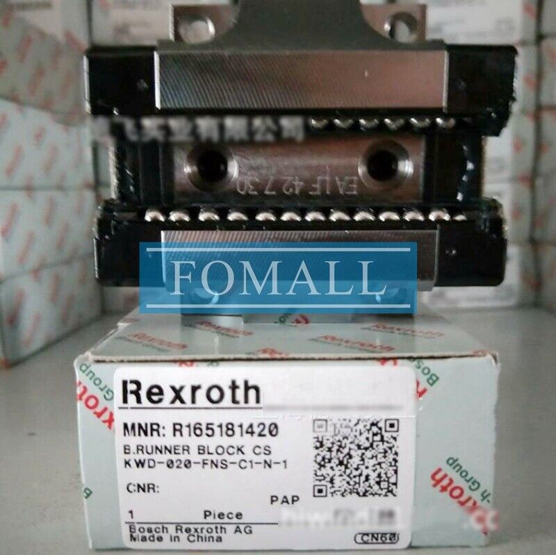 new 1Pcs  For Rexroth linear guide carriage R165181420 RUNNER BLOCK BALL BEARING