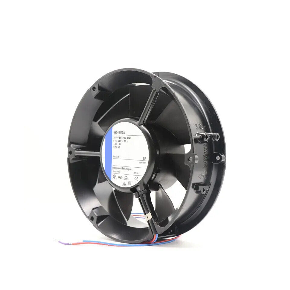 Axial Fan DC 24V 50.4W 2.1A Cabinet Cooling Fan for 6224NTDA - AXIAL