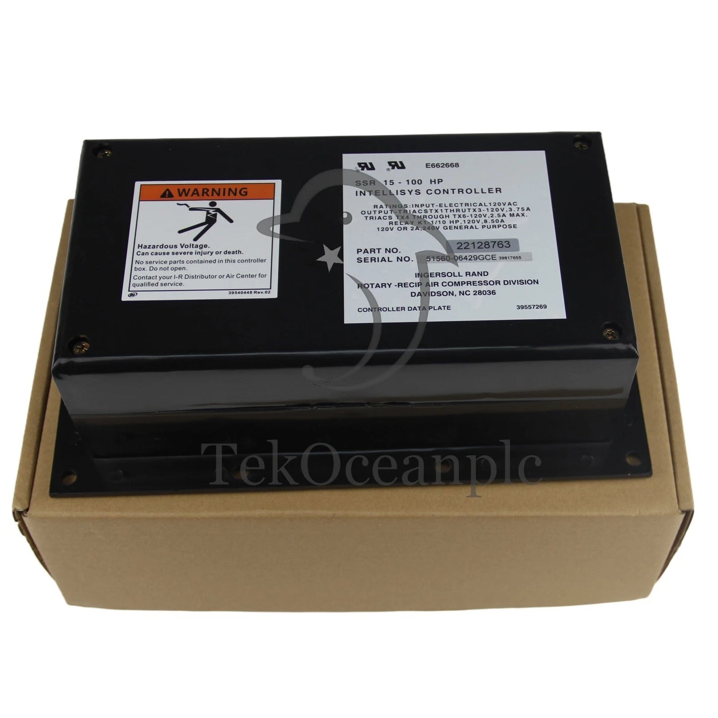 INGERSOLL RAND 22128763 Air Compressor Computer Controller Panel #te