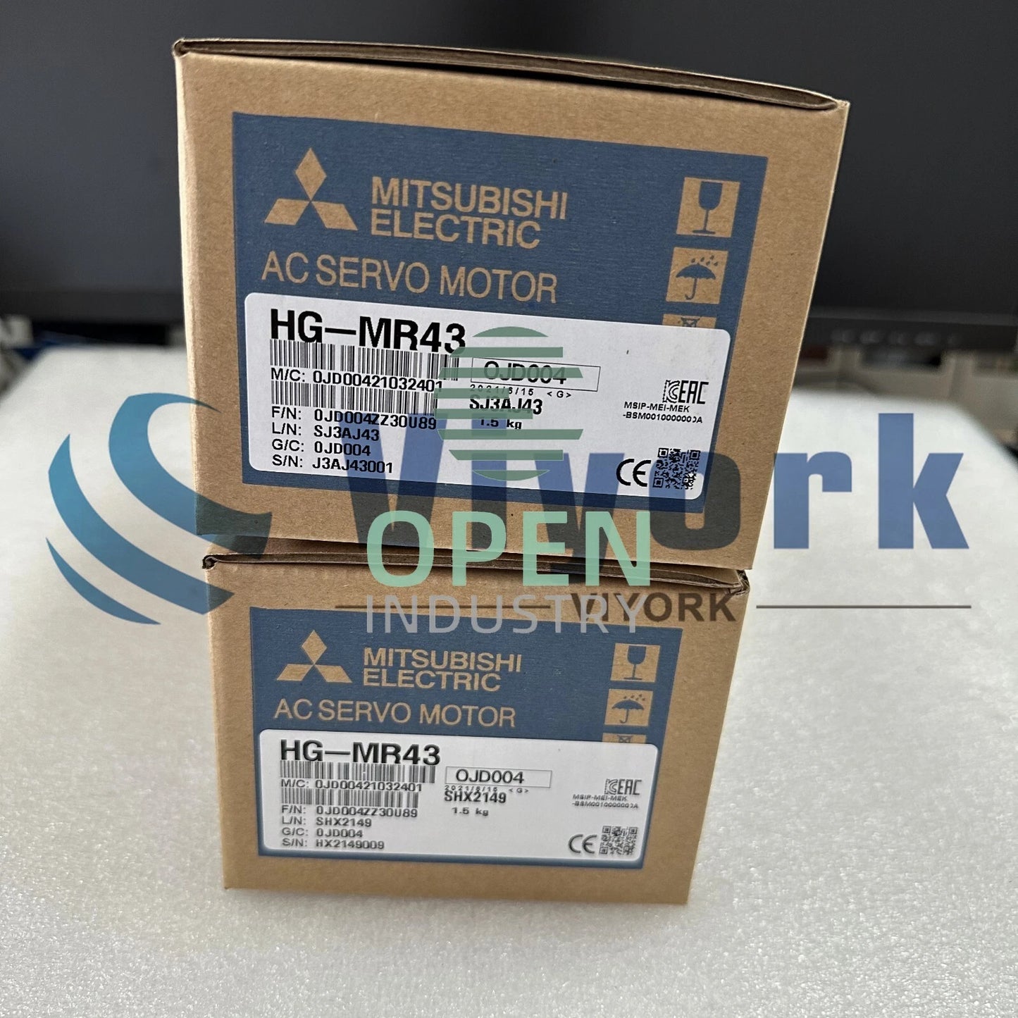 1PCS Mitsubishi HG-MR43 AC SERVO MOTOR 400W