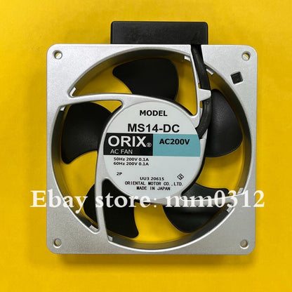 1PCS  ORIX Fan MS14-DC AC200V 140*140*28MM 220v AC Cooling Fan