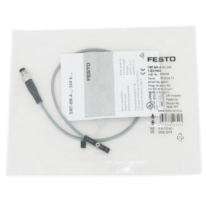 new FESTO SMT-8M-A-PS-24V-E-0,3-M8D 574334 Proximity Sensor - FESTO