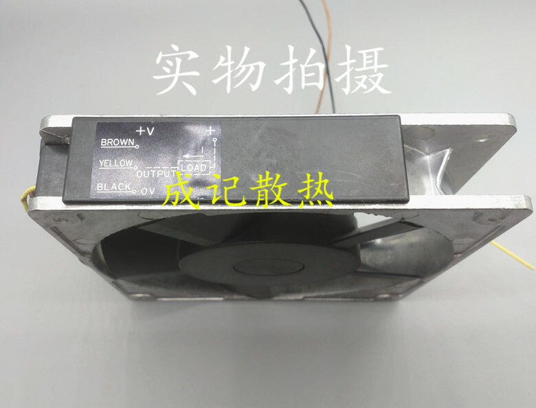 1pcs Sanyo 109S485 100V 13.5 / 12W 12025 with sensor signal line fan
