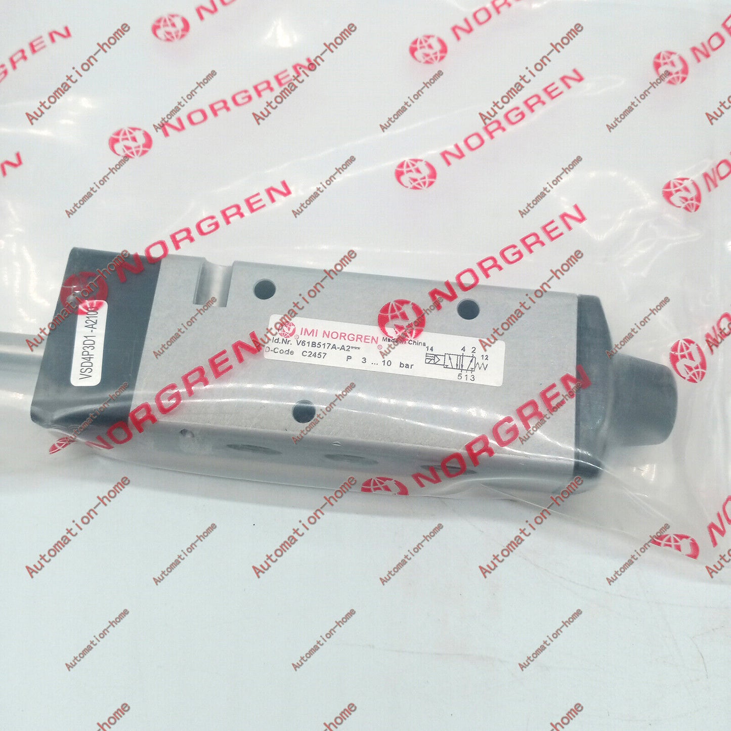 Norgren Solenoid Valve V61B517A-A2 - NORGREN