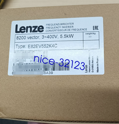 Lenze E82EV552K4C Frequency Inverter - High-Quality Power Solution - LENZE