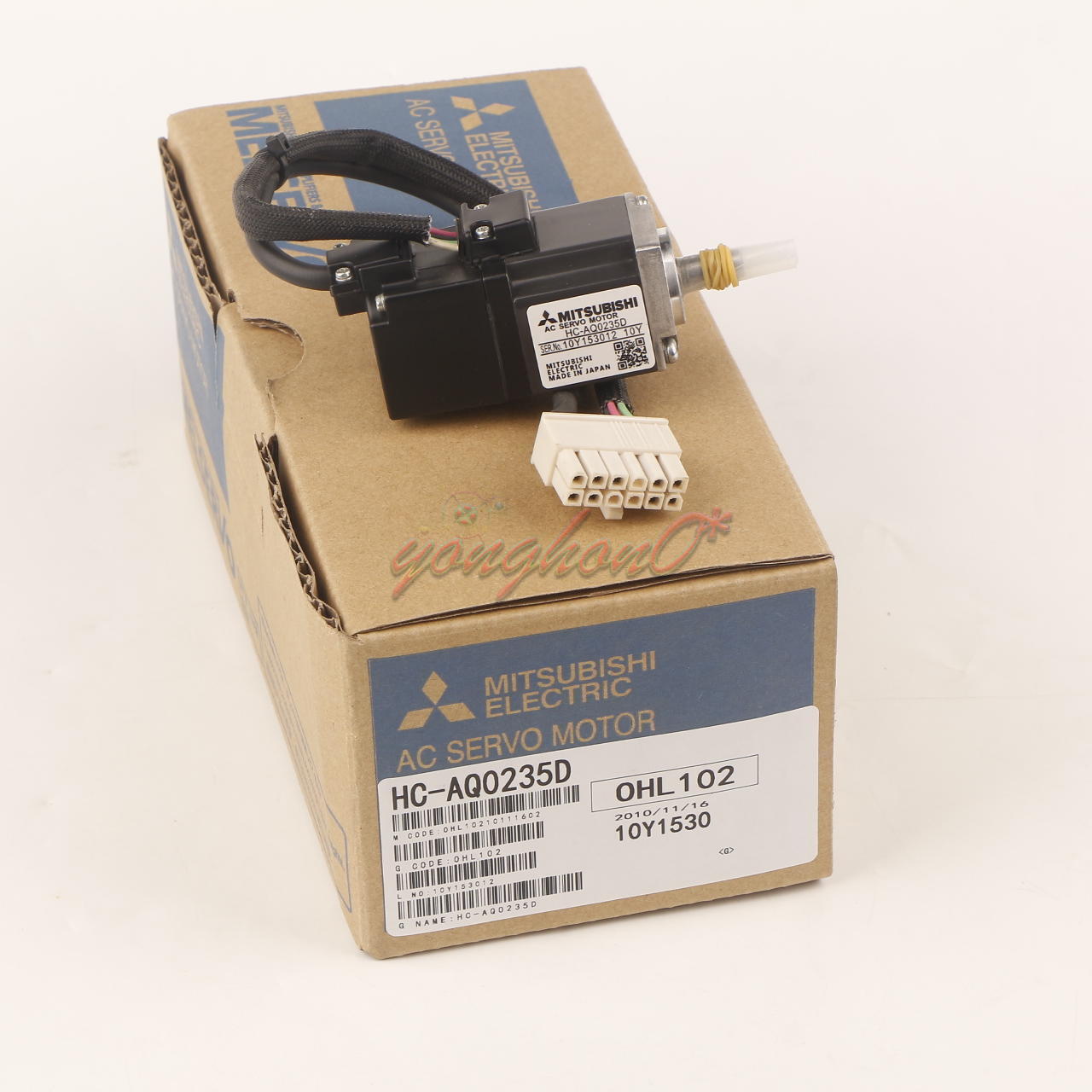 new ONE Mitsubishi Servo Motor HC-AQ0235D - MITSUBISHI