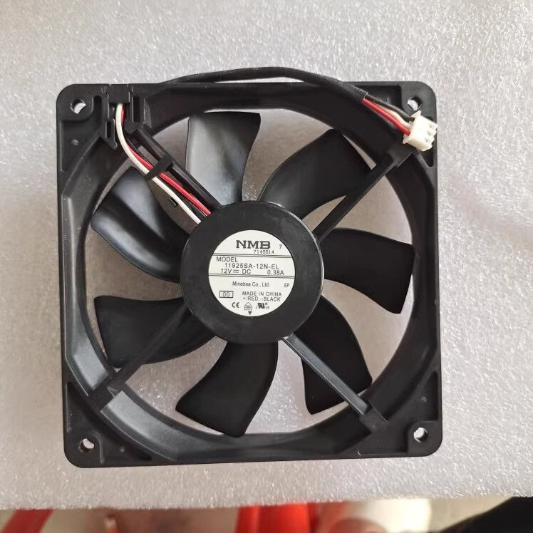 NMB 11925SA-12N-EL 12V 0.38A 12025 12CM Chassis Cooling Fan