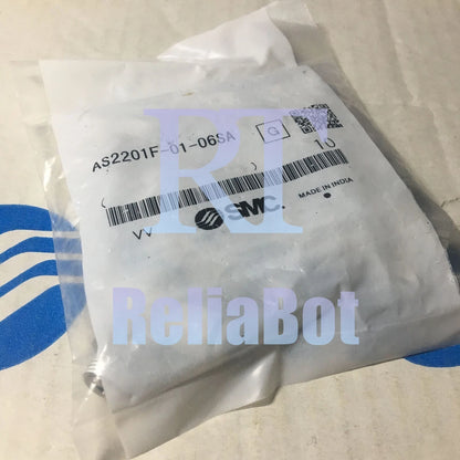 SMC AS2201F-01-06SA 10PCS Flow-Limiting Valve AS2201F0106SA