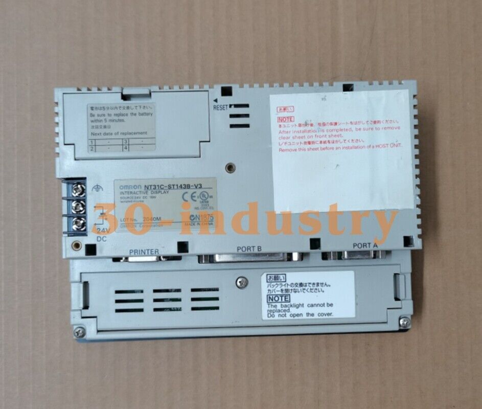QTY:1 USED FOR Omron LCD Display Panel NT31C-ST143B-V3 - OMRON