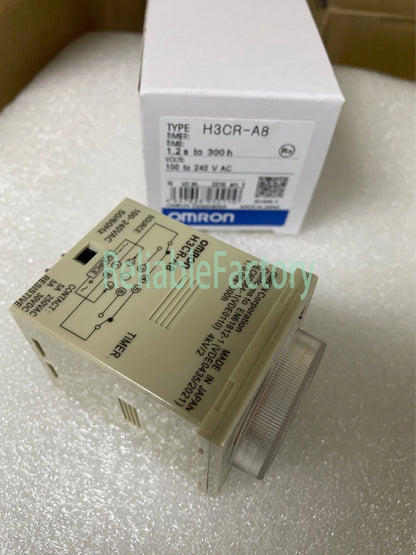 OMRON Timer H3CR-A8 H3CRA8 100-240VAC / 100-125VDC