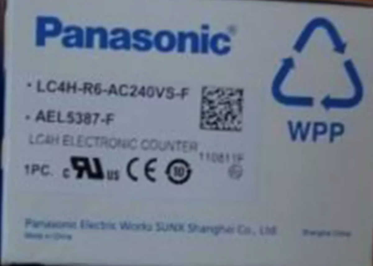PANASONIC LC4H-R6-AC240VS-F | LC4H-R6-AC240VS | LC4H ELECTRONIC COUNTER - PANASONIC