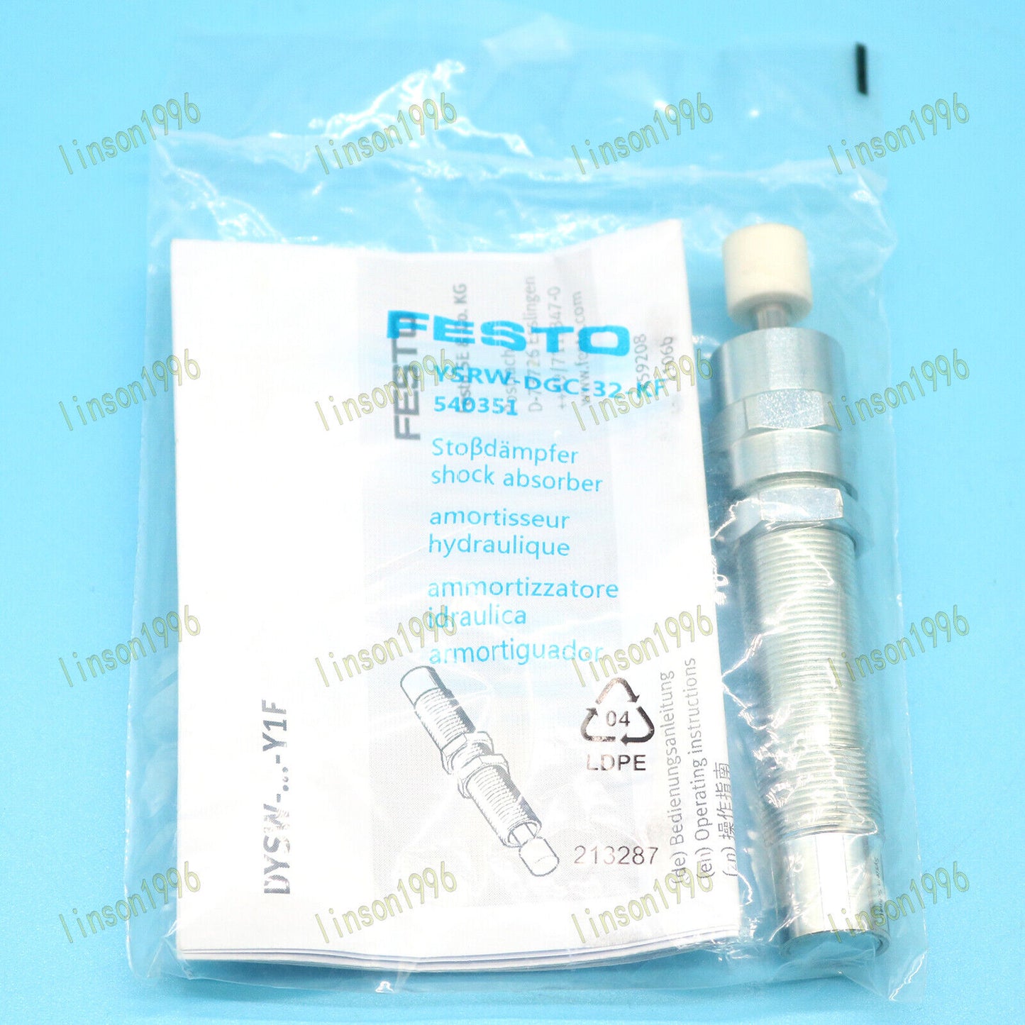 YSRW-DGC-32-KF 540351 Festo Buffer Connector - FESTO