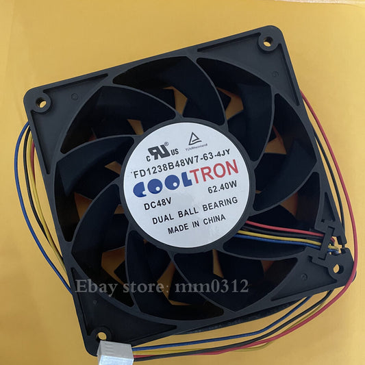 COOLTRON FD1238B48W7-63-4JY DC48V 62.40W 12cm12038 cooling fan