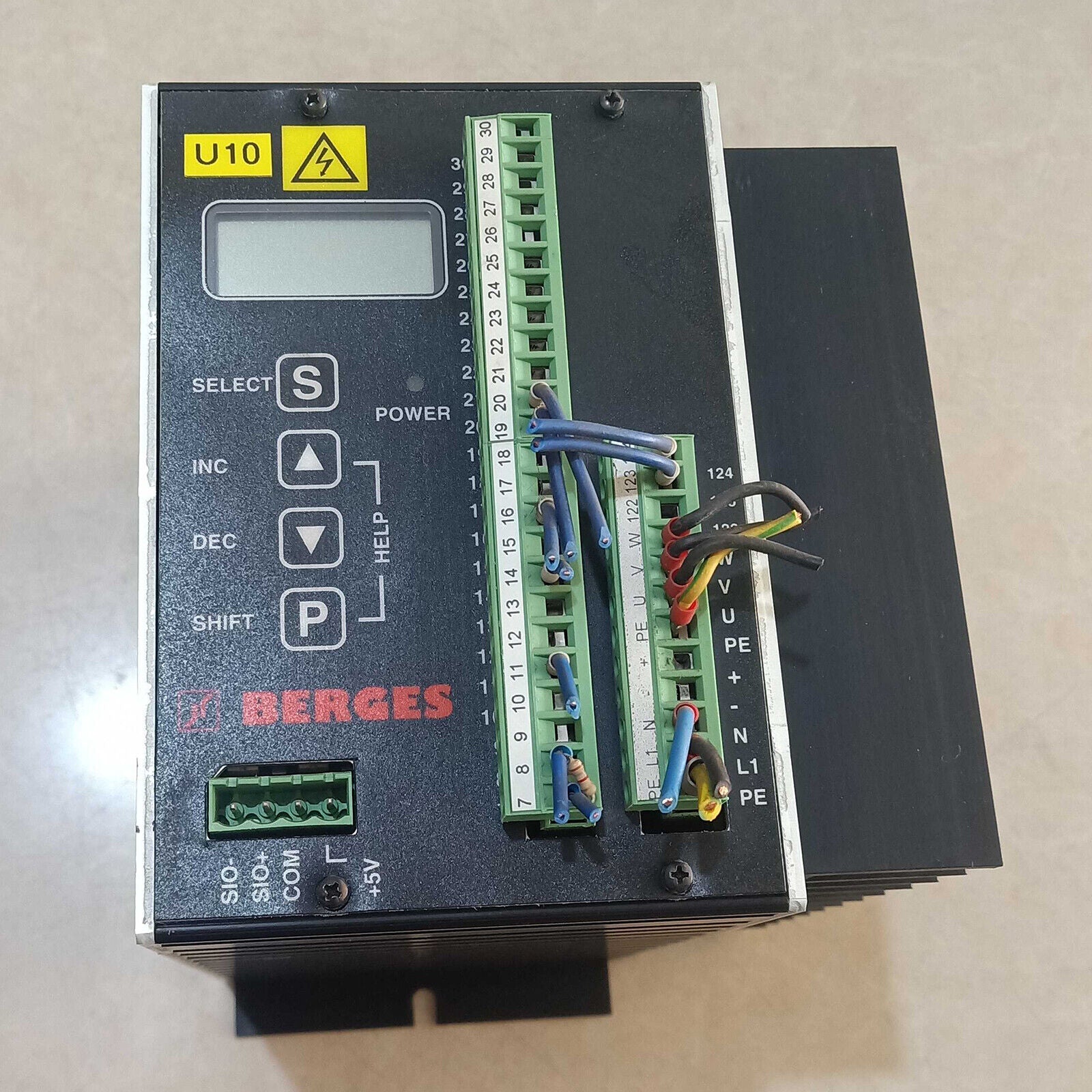 used 1PC BERGES Servo Drive ACM-D2 0.75KW - BERGES