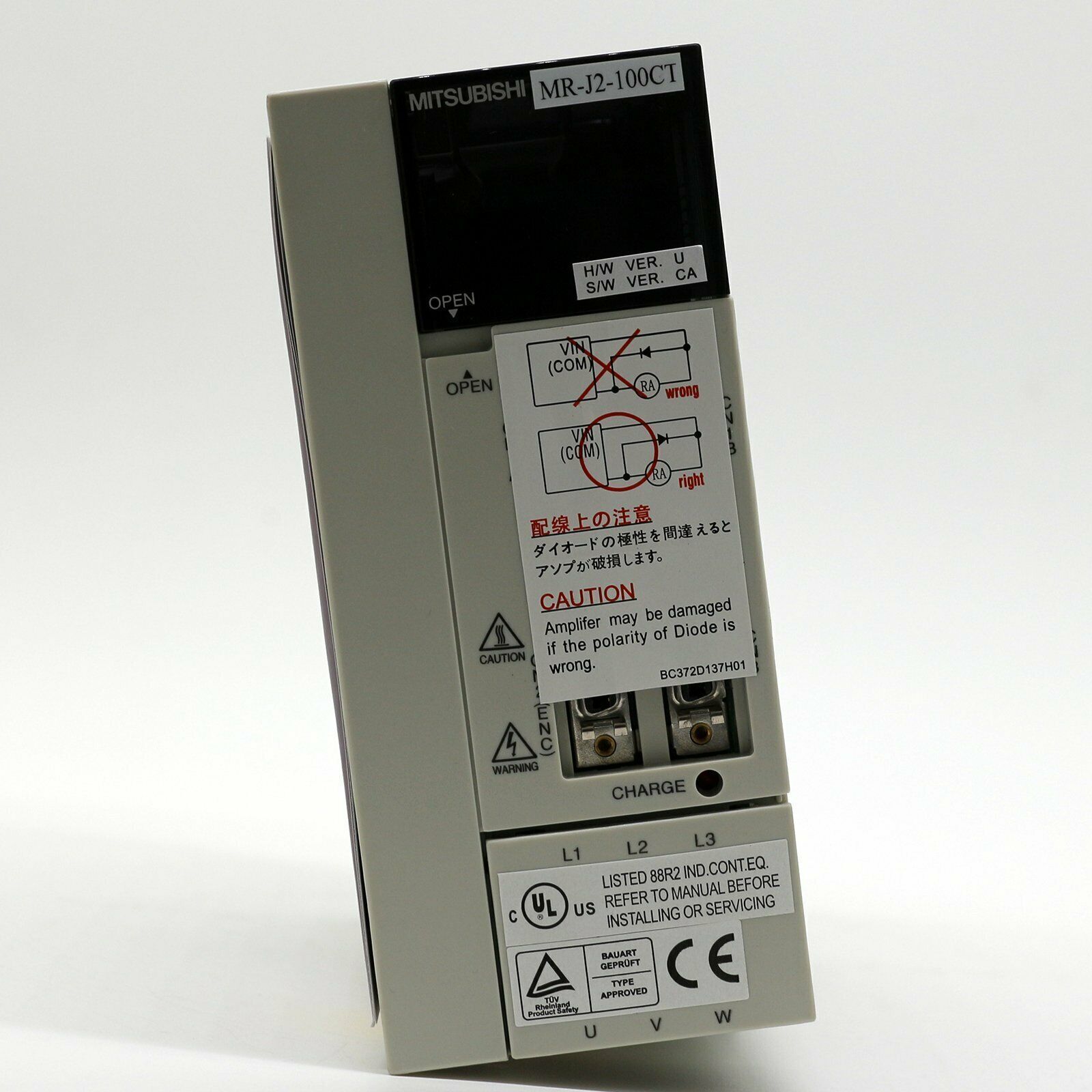 Mitsubishi MRJ2100CT servo drive MRJ2100CT One year - MITSUBISHI