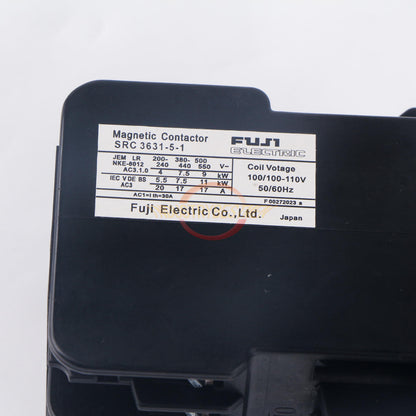 New Fuji Contactor SRC3631-5-1 AC110V 4a1b - FUJI