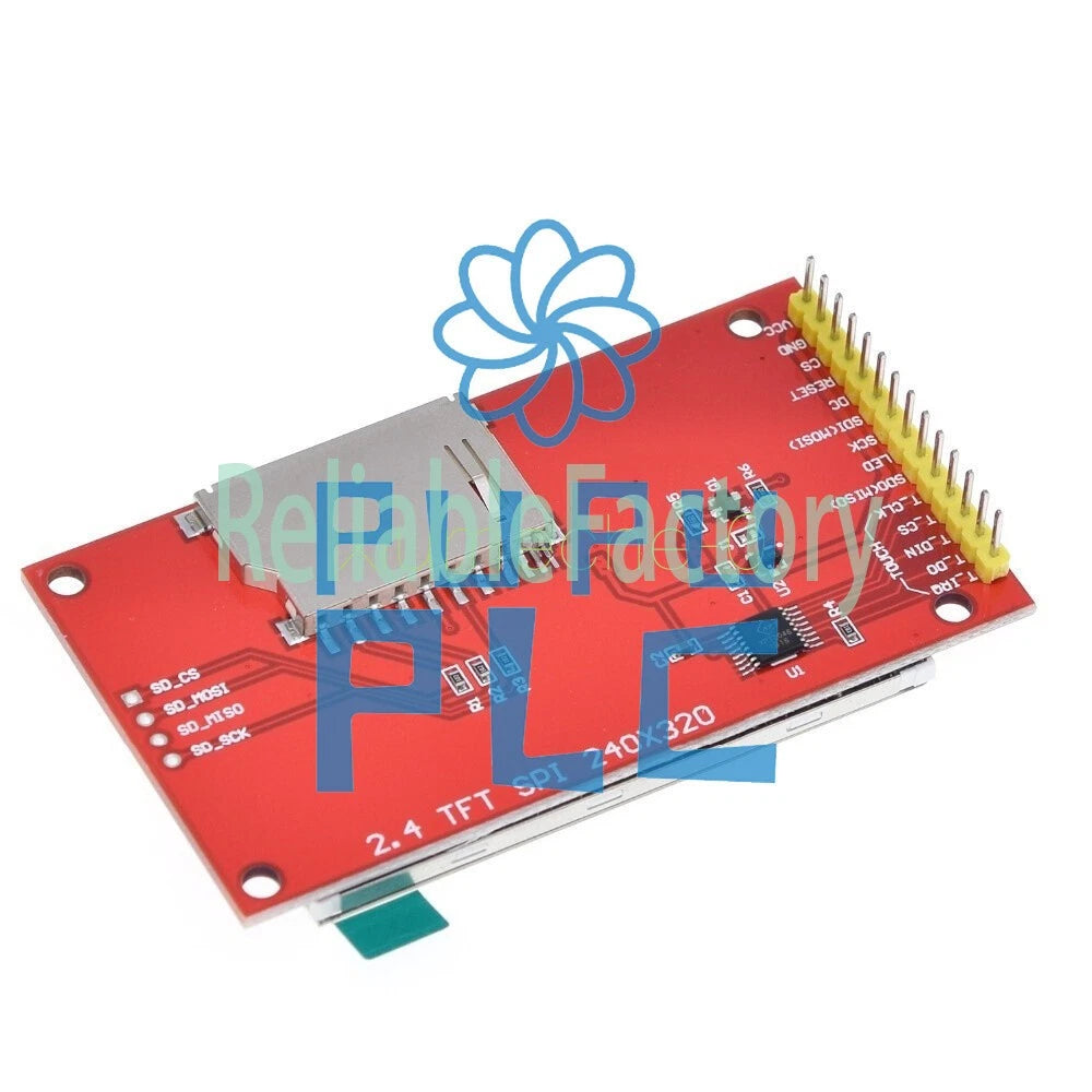 2.4" SPI TFT LCD Touch Panel Serial Port Module PBC ILI9341 3.3V 240 x 320
