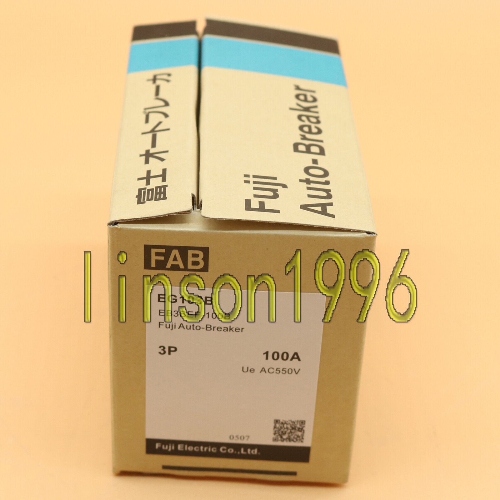 new One FUJI Circuit Breaker EG103B 3P 100A - FUJI