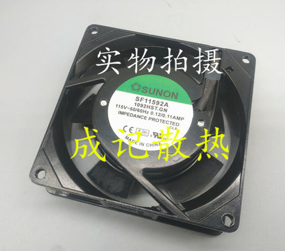 1pcs SUNON SF11592A 1092HST.GN 9025 AC115V cooling fan