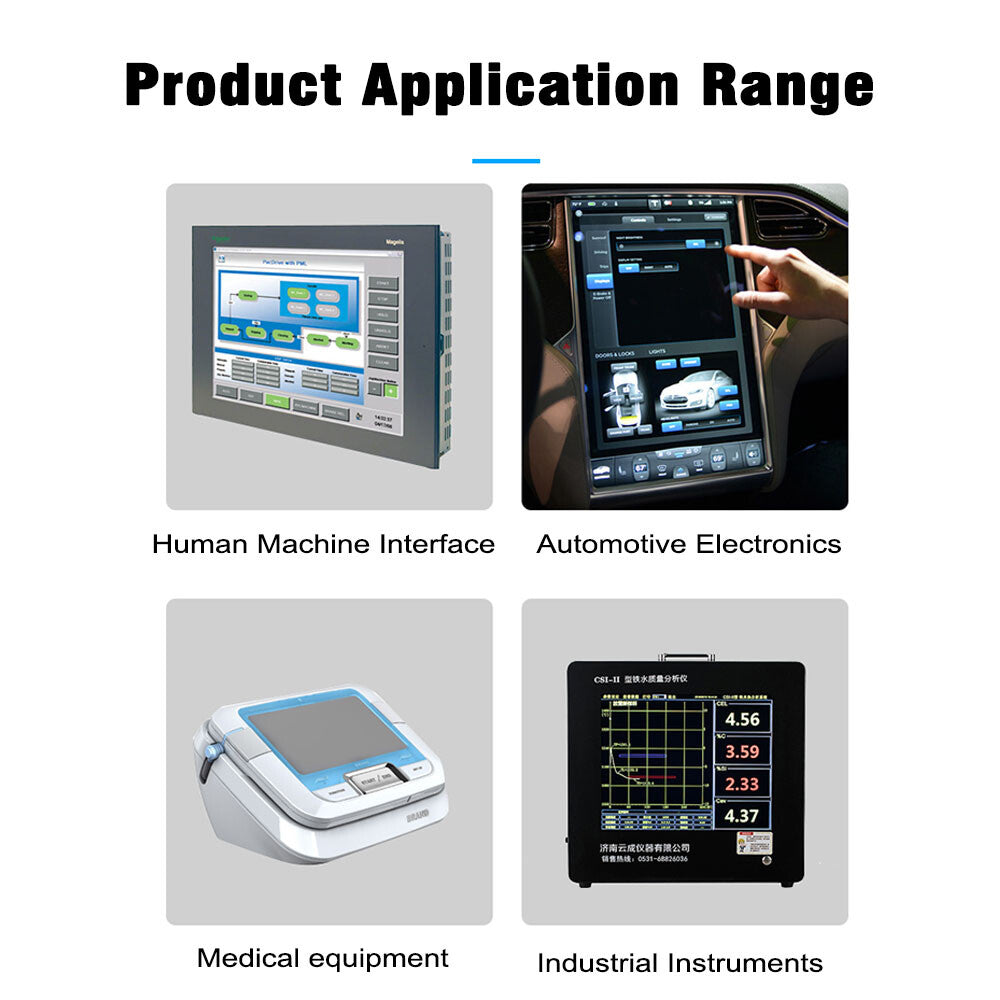 120x74mm 5 inch Capacitive Touch External Screen Plug and Play 120*74mm