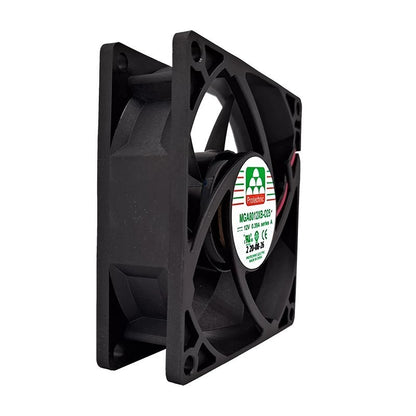 Protechnic MGA8012XB-O25 8025 DC12V 0.39A 2-Wire Cooling Fan