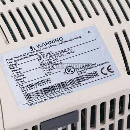 ONE TECO TSTA30C Servo Drive - Used Unit - ONE TECO