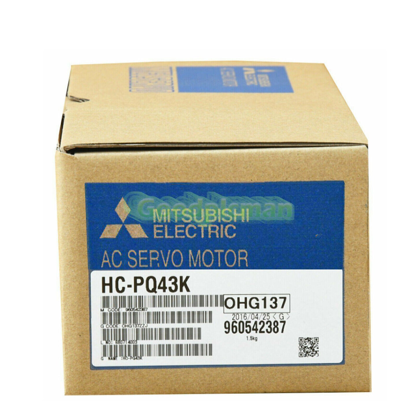 MITSUBISHI HC-PQ43K HCPQ43K AC Servo Motor 1Pcs/