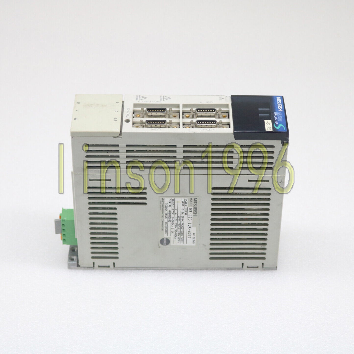 Mitsubishi servo drive MR-J2S-10A-S075, Tested in good condition - MITSUBISHI